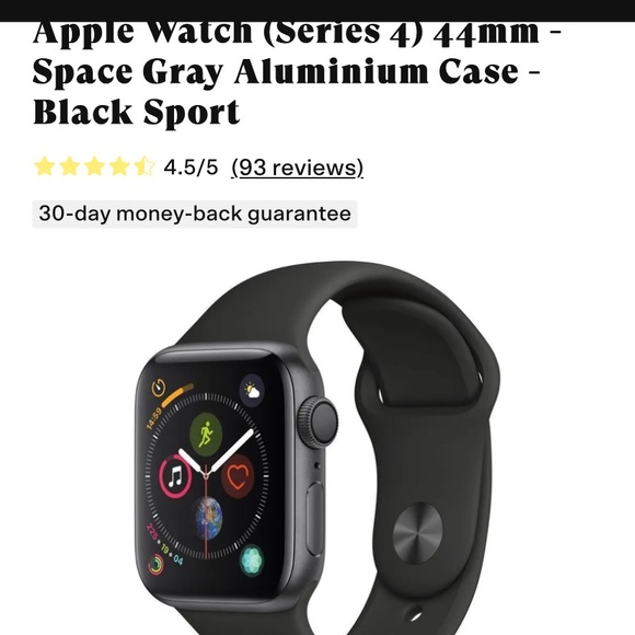 Space grayApple Watch Series for cellular and GPS - Picture 1 of 3